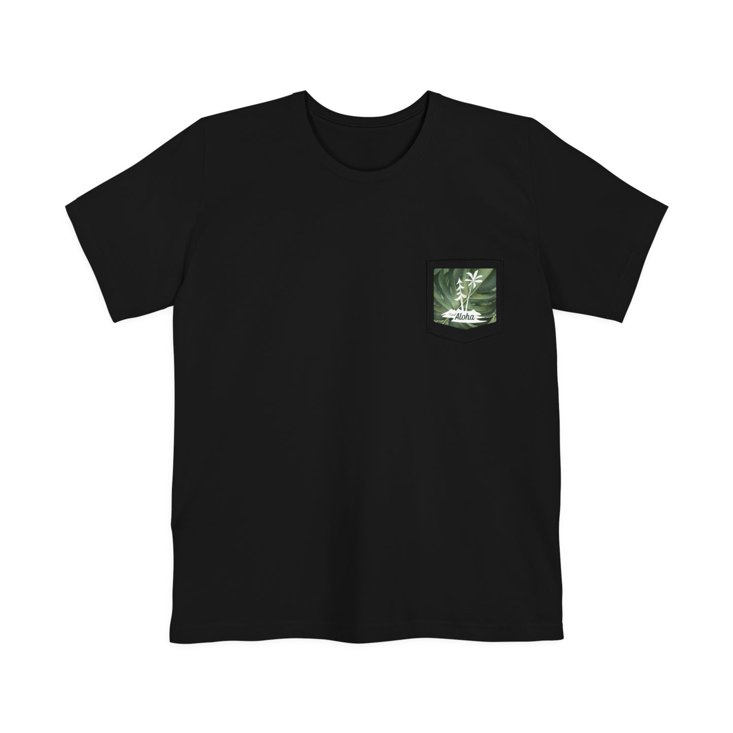 Simple Aloha Pocket T-Shirt