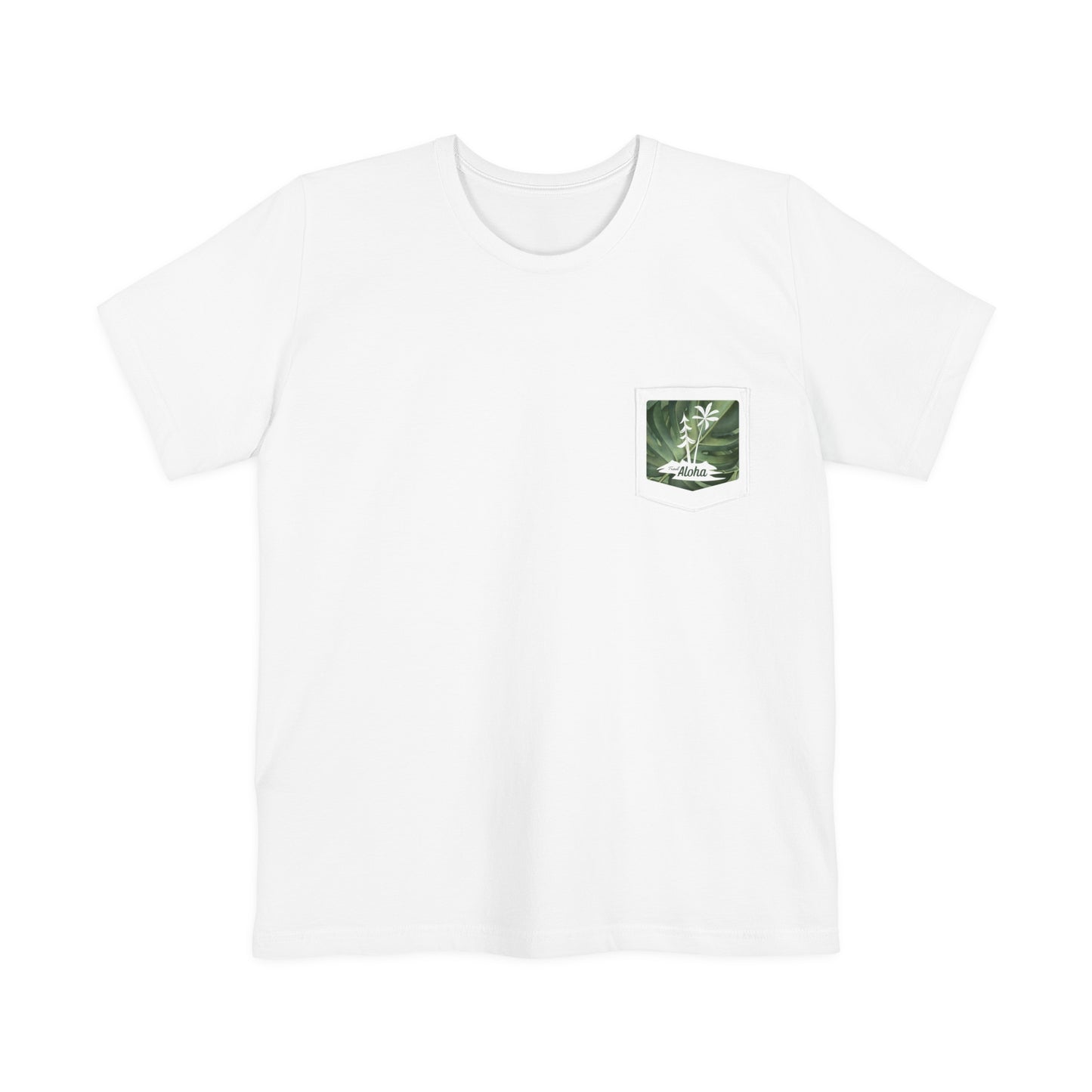 Simple Aloha Pocket T-Shirt