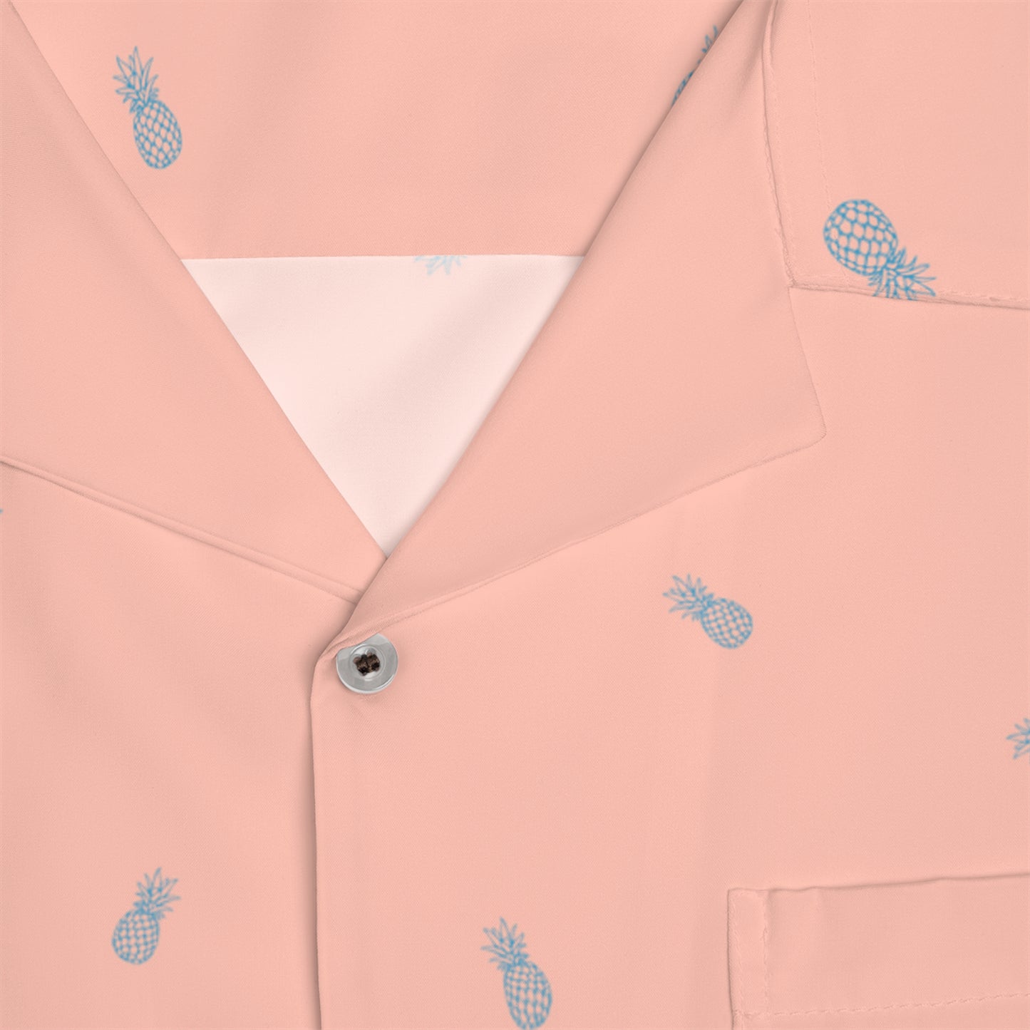 Men's Hawaiian Shirt Pink