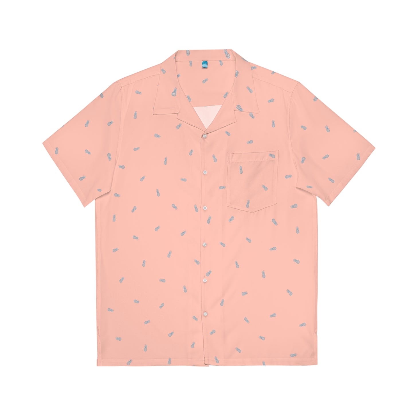Men's Hawaiian Shirt Pink